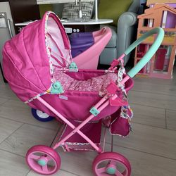 Baby alive doll stroller
