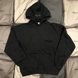 🔥 Fear of God Essentials Hoodie – Black “Stretch Limo” FW22 Brand New | 100% Authentic | Comes with Tags + Dust Bag