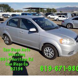 2010 Chevy Aveo Sedan Parts Only