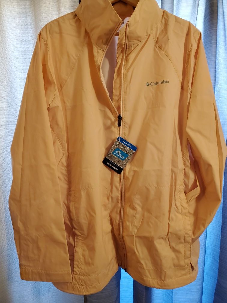 NEW-Plus Size Columbia Waterproof jacket