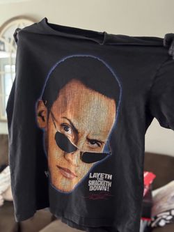 Black shirt with face