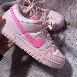 Triple Pink Dunks