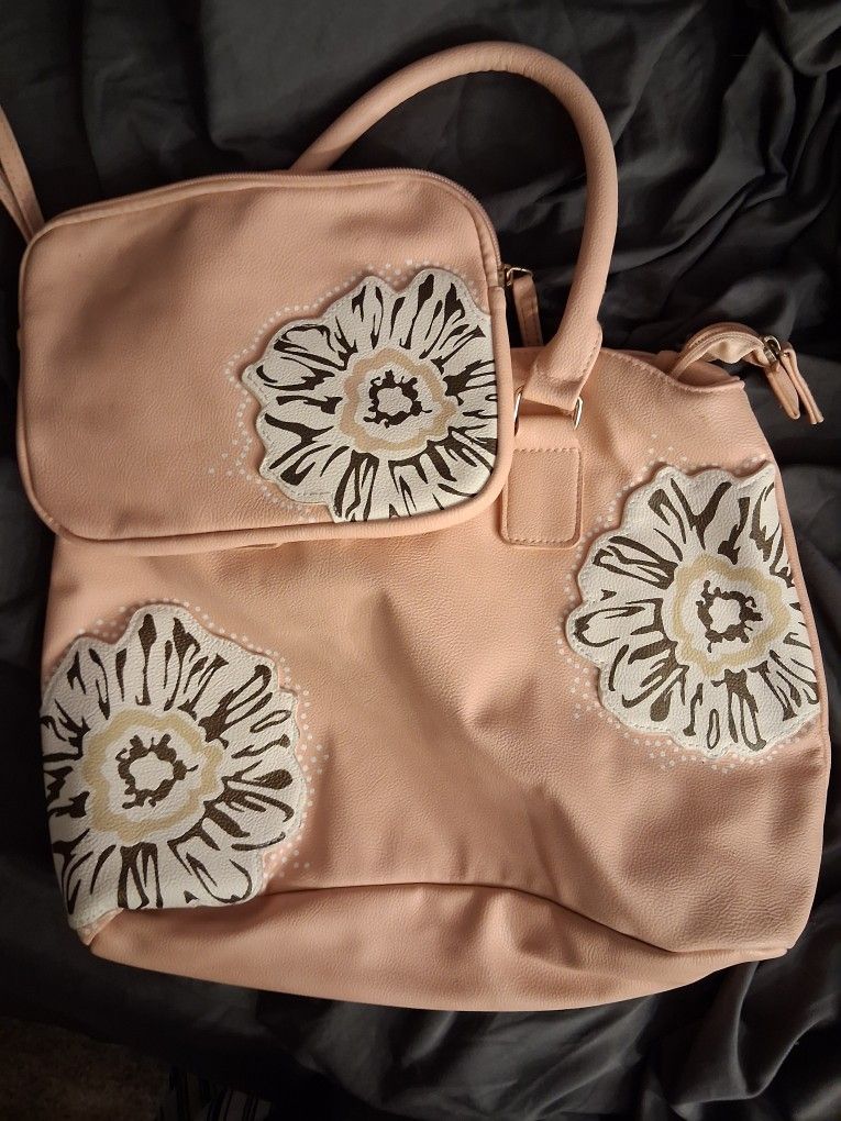 Light Pink Set Of Bags