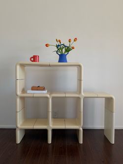 Vintage 10 pc UMBO modular shelving unit, designed by Kay LeRoy Ruggles