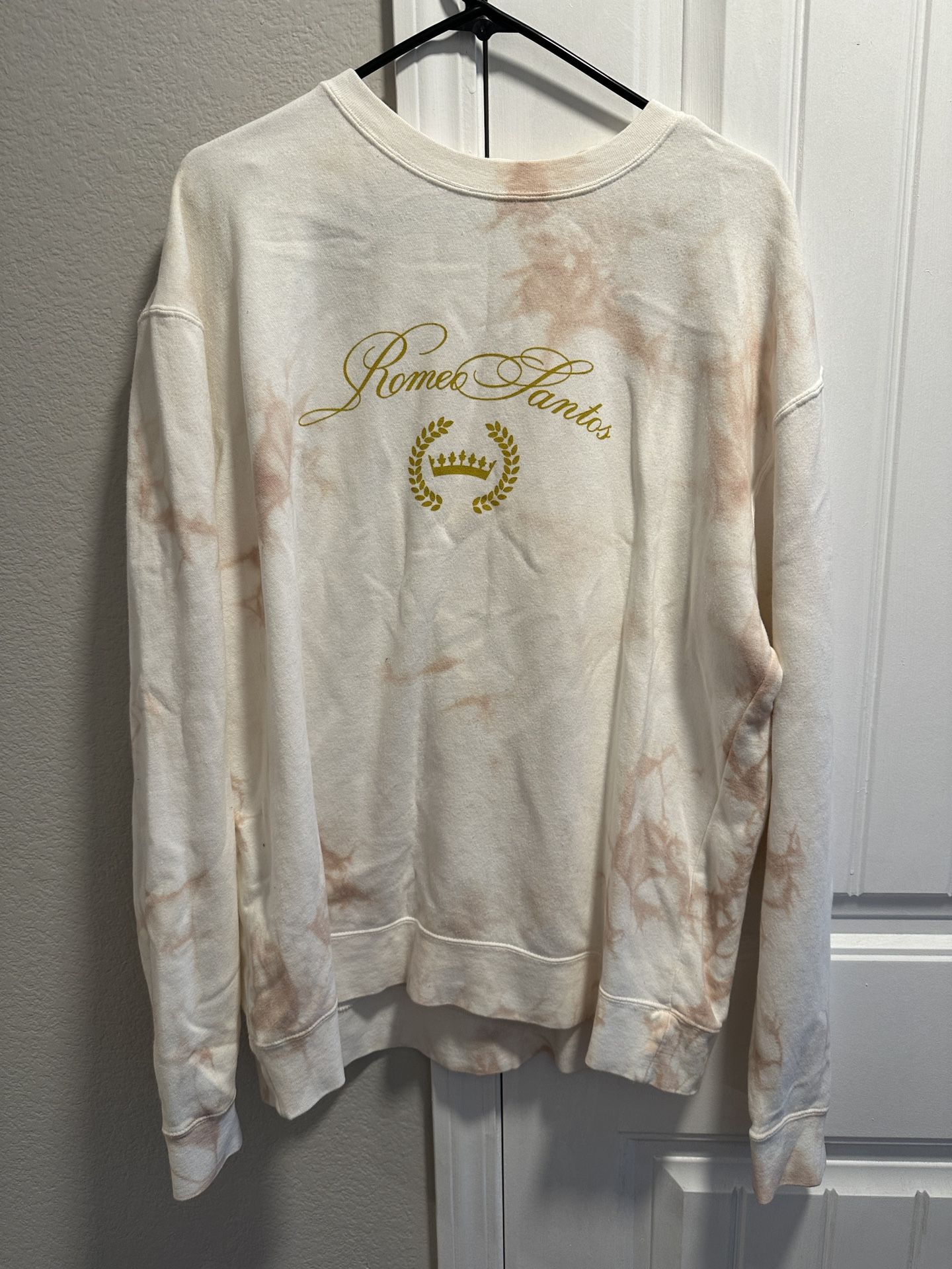 Romeo Santos Official Concert CrewNeck (Rare) Tie Die pullover - XL