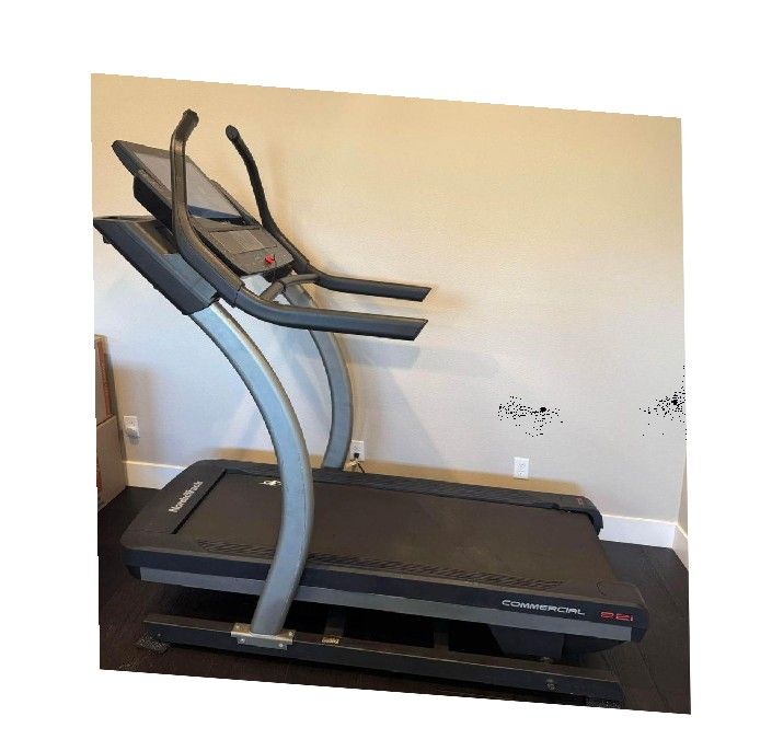 left who Sunny Health & Fitness Treadmill Shape Up at Home