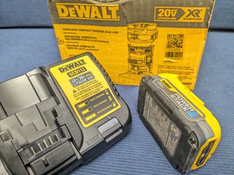 20V Max DeWalt XR Compact Router + POWERSTACK Starter Kit