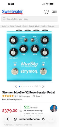 Strymon blue sky.