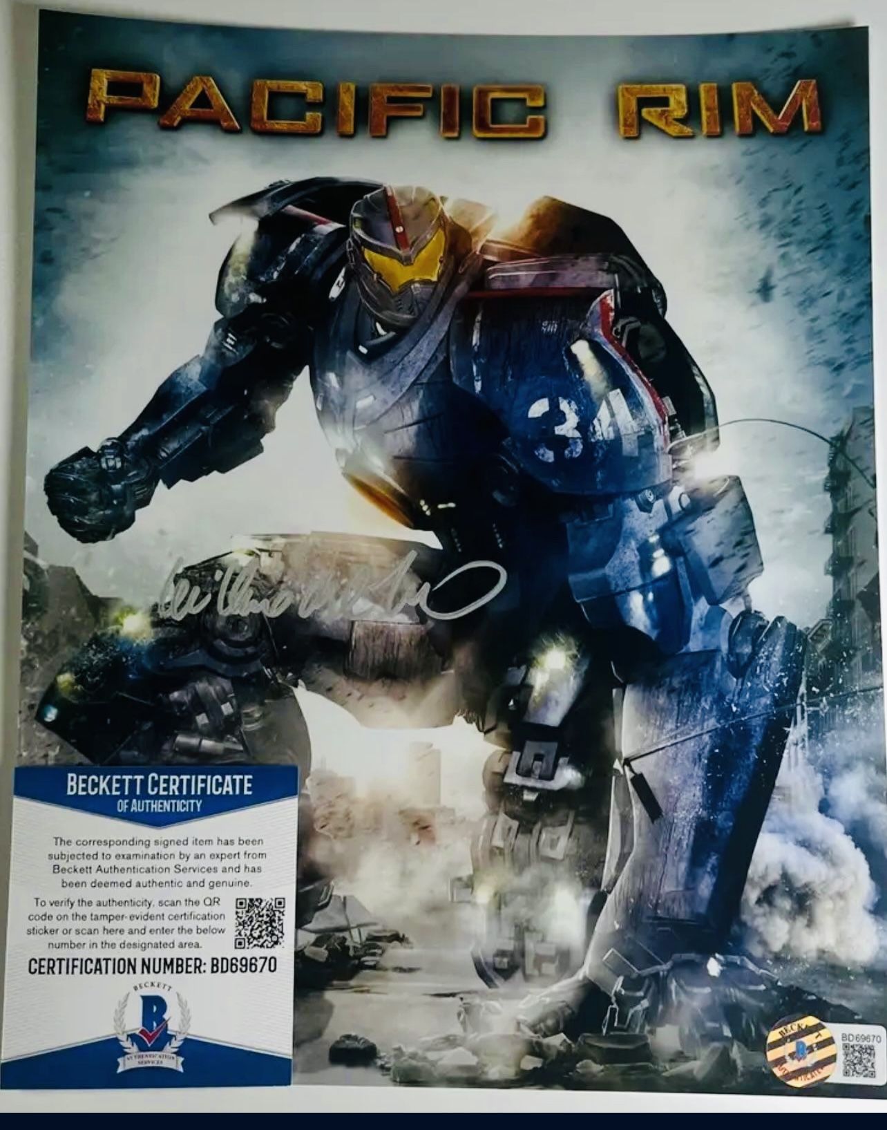 Pacific Rim Certificate