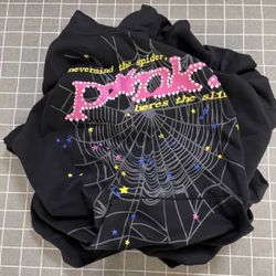 Black Sp5der Hoodie 