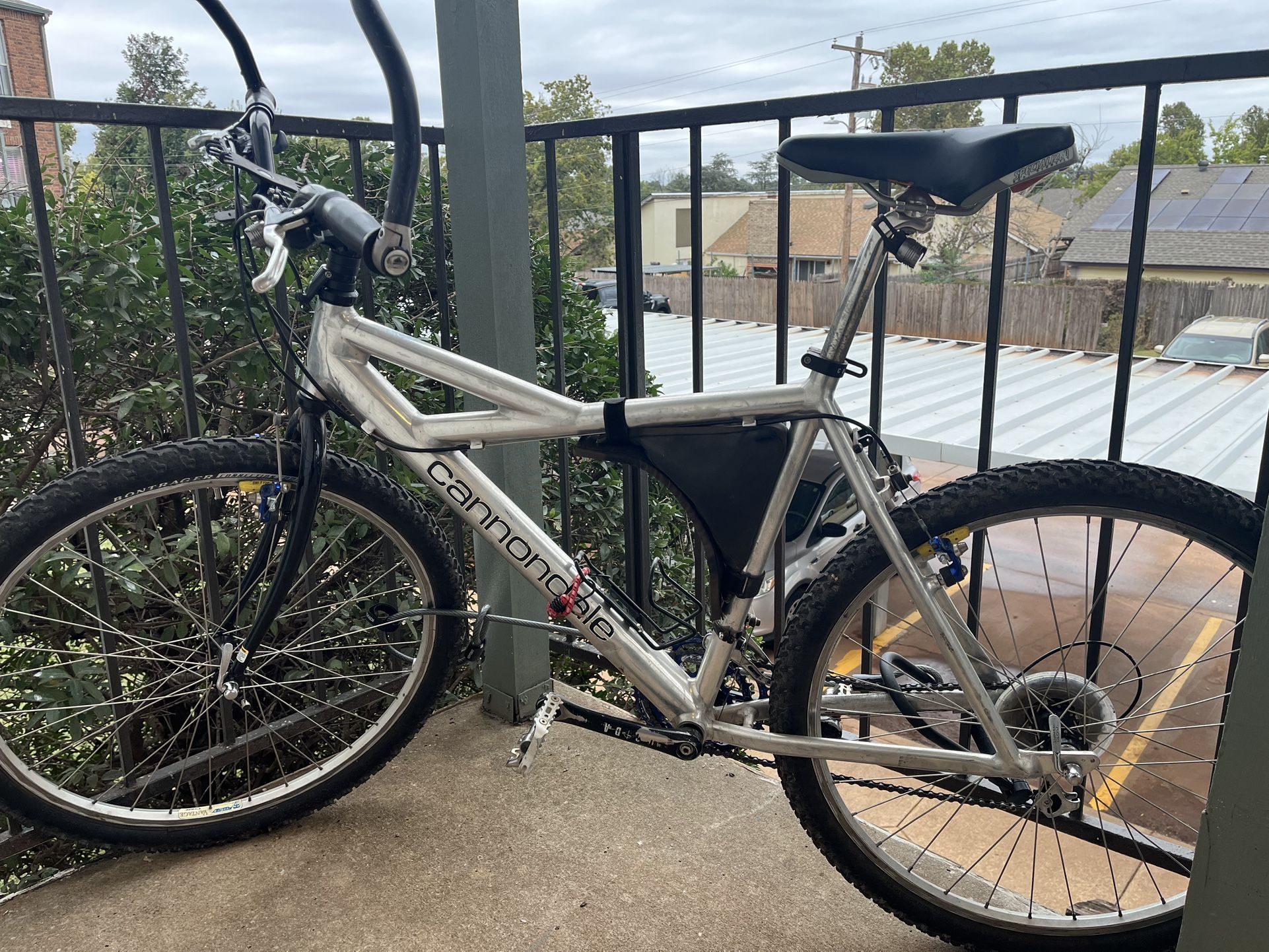 1995 Cannondale Delta V 600 MTB – Polished Aluminum – $175 (OKC)