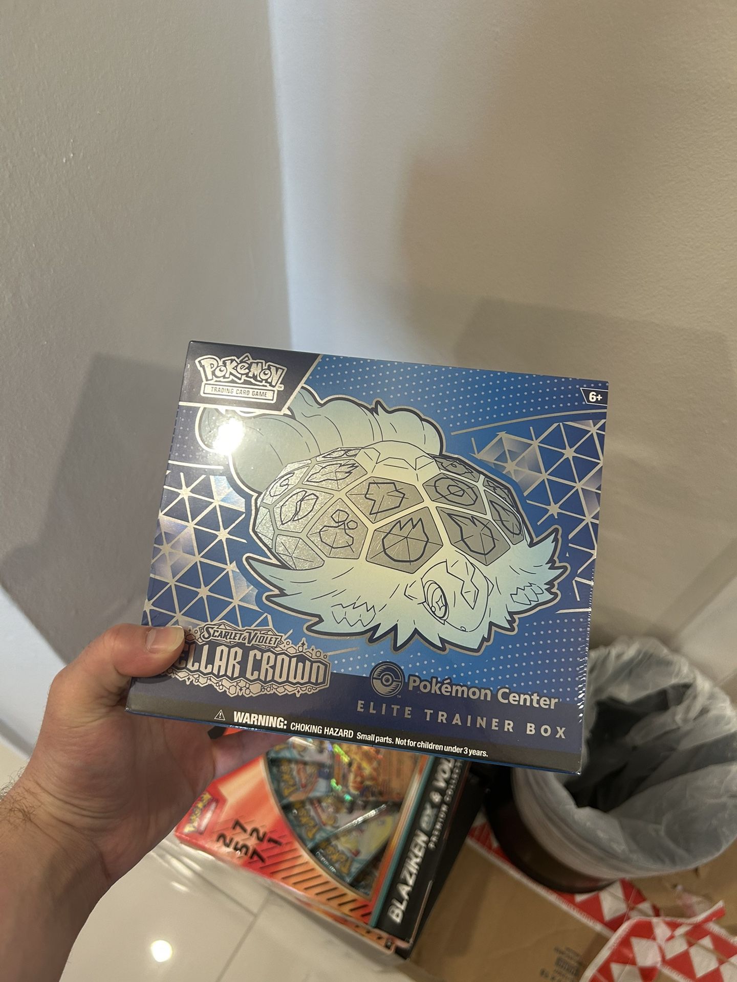 NEW Pokemon TCG Stellar Crown Pokemon Center Exclusive Elite Trainer Box ETB