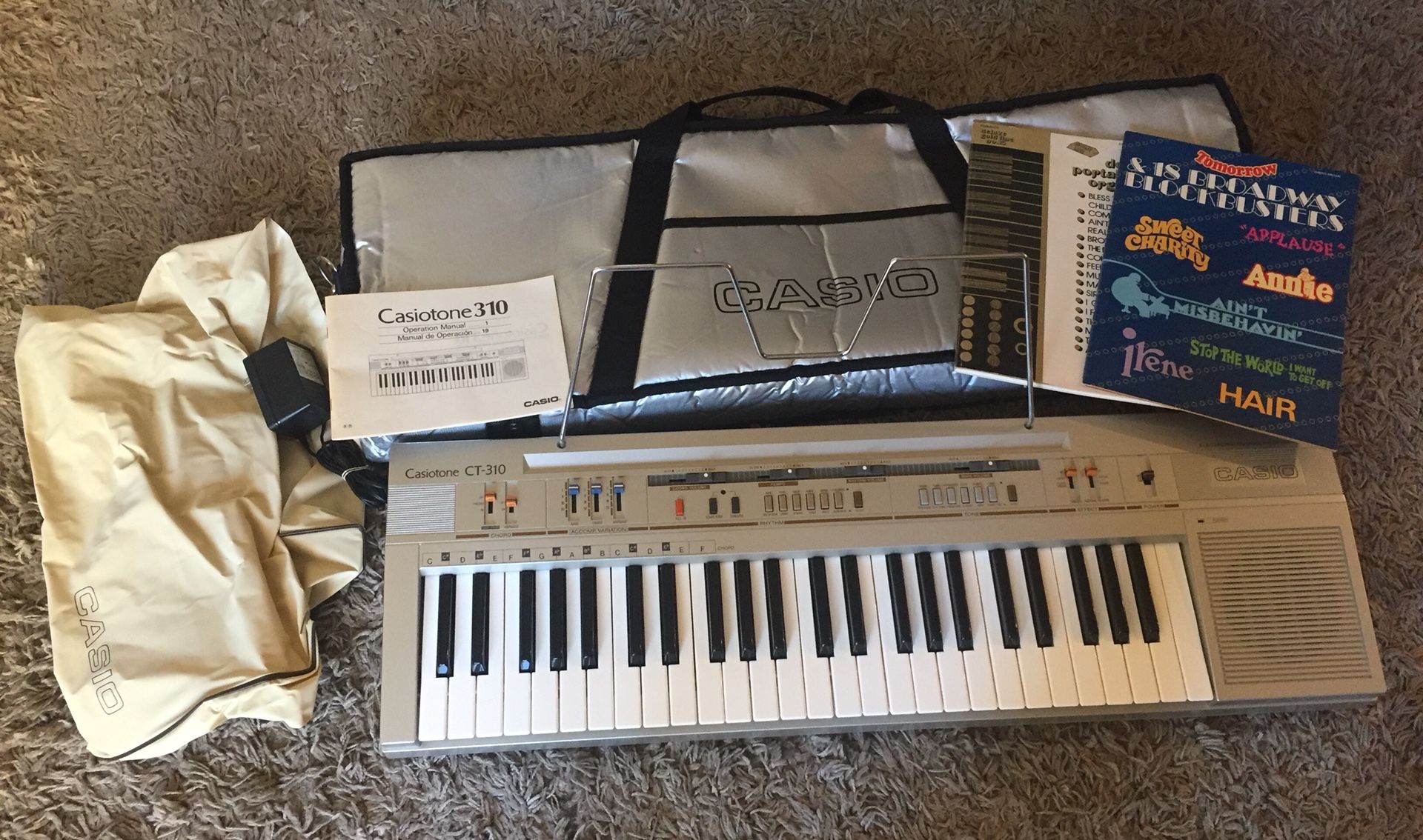 Vintage Casio Casiotone CT-310 Mint Complete