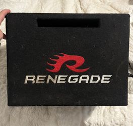 Renegade Car Subwoofer And Amp