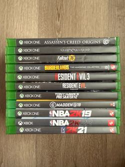 Xbox 1 PS4 game bundle