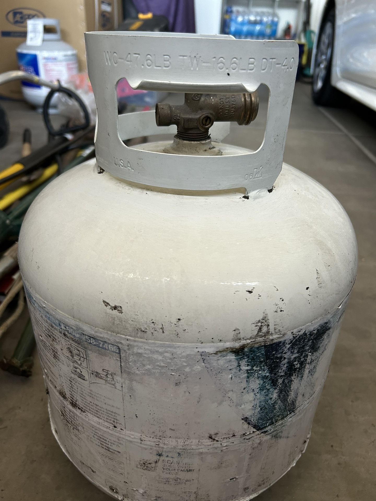 Propane Tank Empty