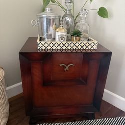  Vintage Mid Century Bar Or Vinyl Storage Cabinet