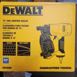 Dewalt Pneumatic 15° Roofing Nailer 