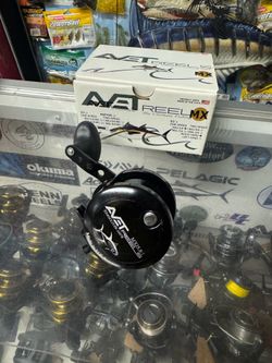 ‼️New Avet MXJ 5.8 single speed salt water fishing reel.
