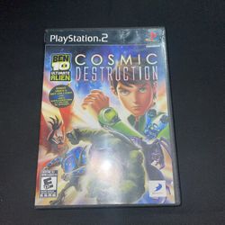 Sony PlayStation 2 Ben 10 Ultimate Alien Cosmic Destruction 