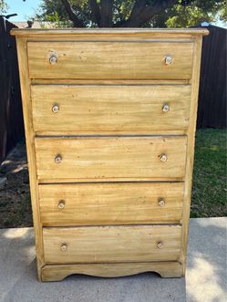 Vintage Wood Chest