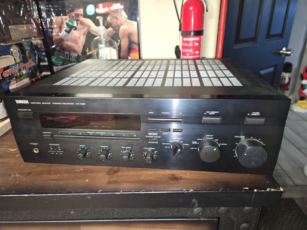 Yamaha Natural Sound Stereo Receiver RX-596 190 Watts