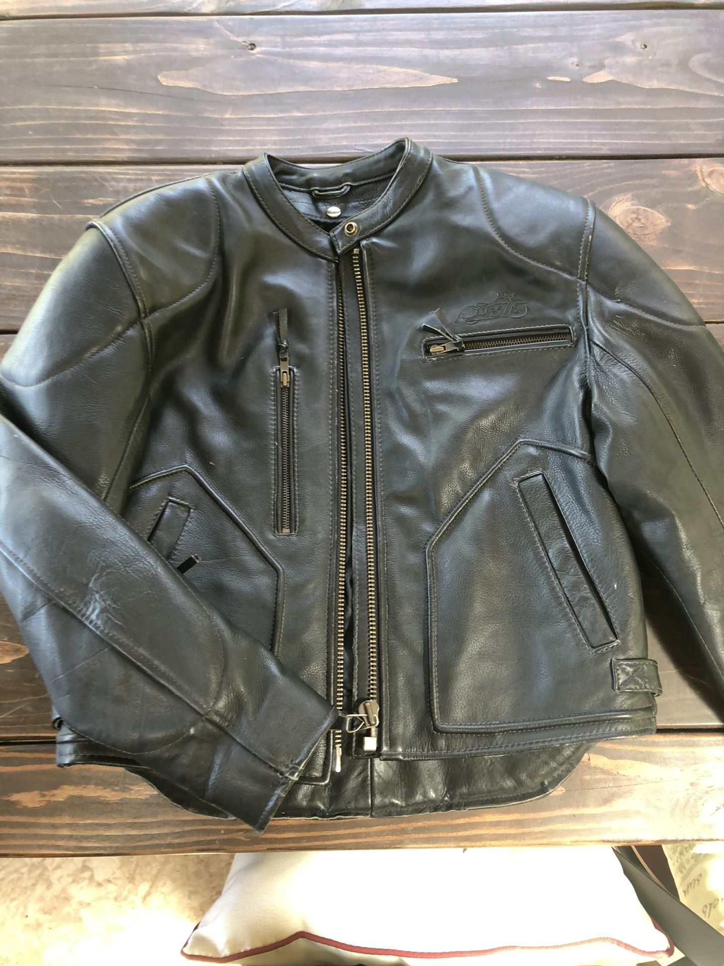Women’s or Kid’s Leather Motorcycle Jacket