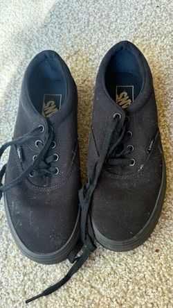 Vans Low-Top Canvas Sneakers All Black