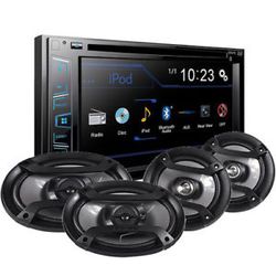 Pioneer dvd receive with 6.2” and Bluetooth