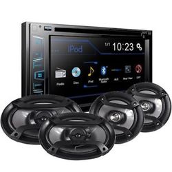 Pioneer dvd receive with 6.2” and Bluetooth