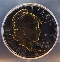 Genuine Semiquincentennial BlackRuthenium & Gold (1 of 1000)