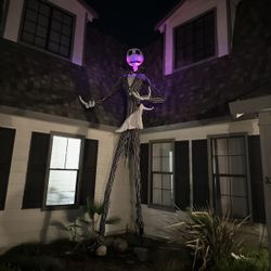 13ft Animated Jack Skeleton Decor