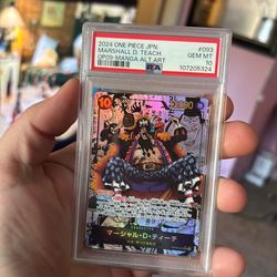 JP PSA 10 MANGA BLACK BEARD