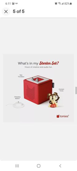  Toniebox Audio Player Starter Set with Playtime Puppy