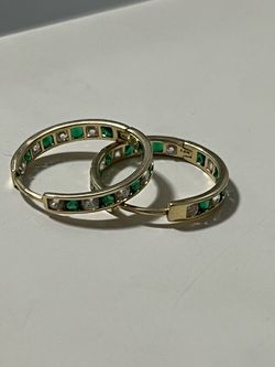 14k Gold Hoop Earrings