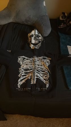 Hasta Muerte T2  skull full zip up