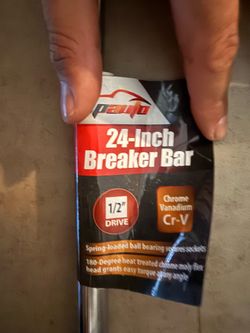 24 in break bar