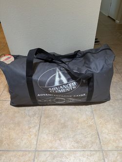 2 barely used (twice) Advanced Elements Kayaks.