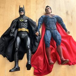 Original Neca Superman And Batman 