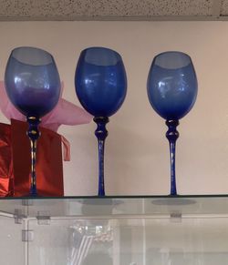 Venetian cobalt blue glass