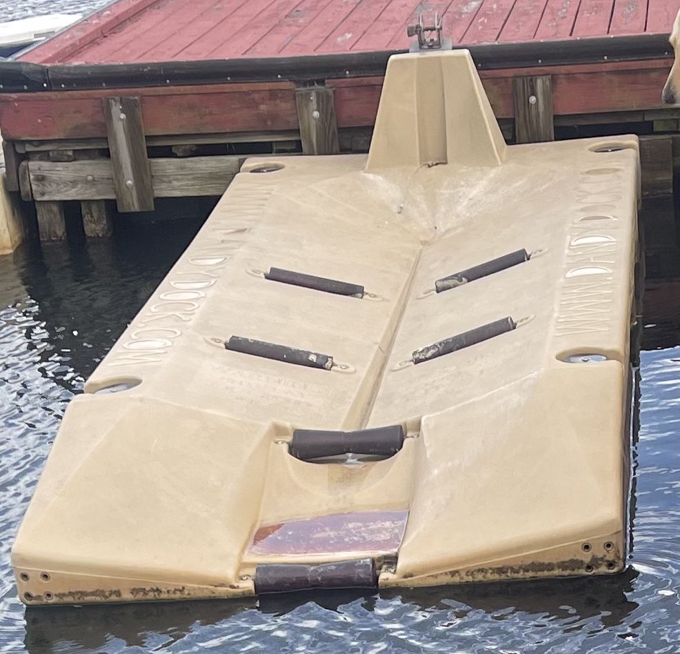 Jet Ski Drive On Floating Dock 