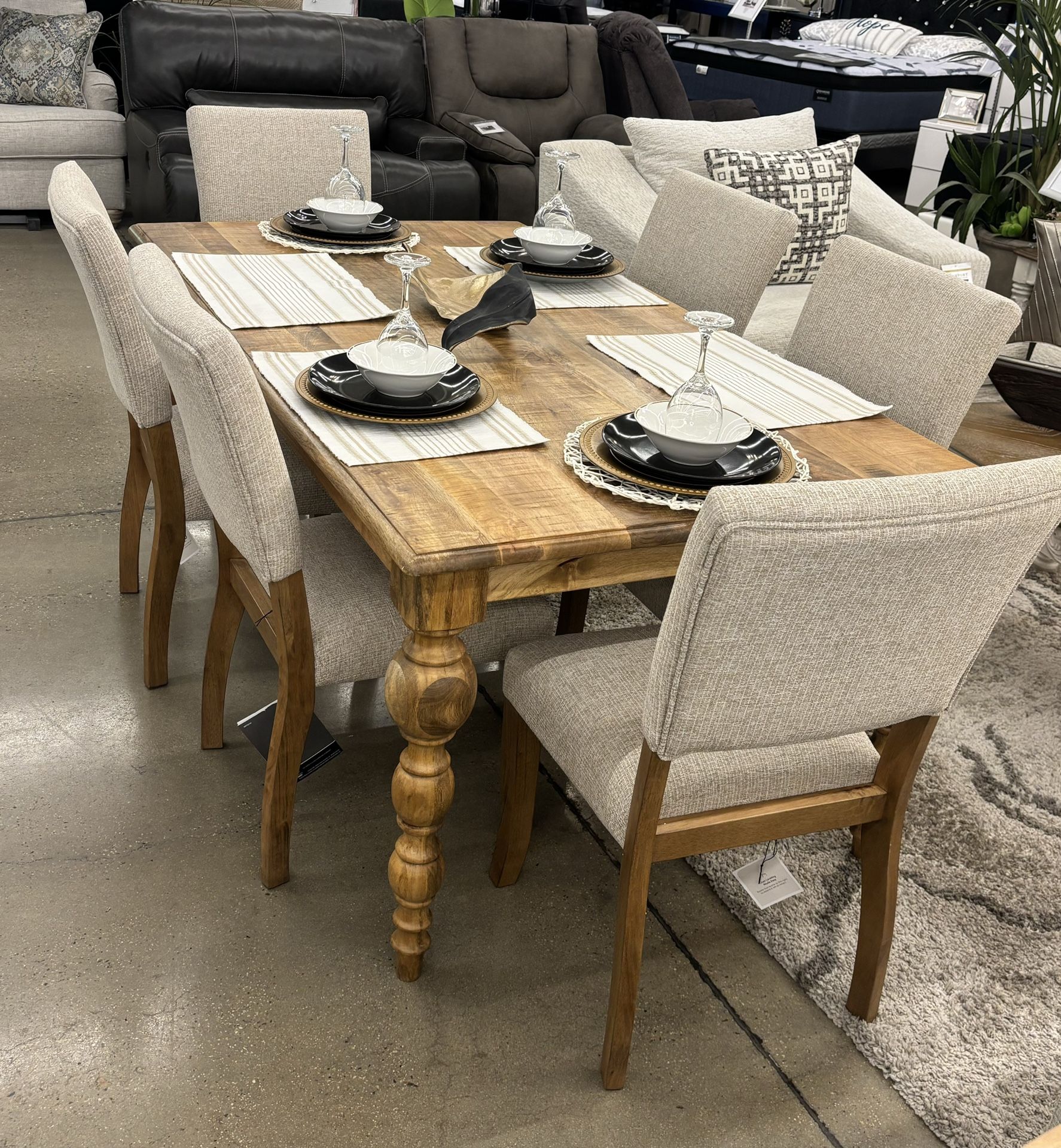 Dining Table With 6 Chairs