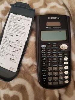 Texas Instruments 36X Pro calculator