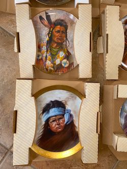 12 Gregory Perillo plates from the original oil