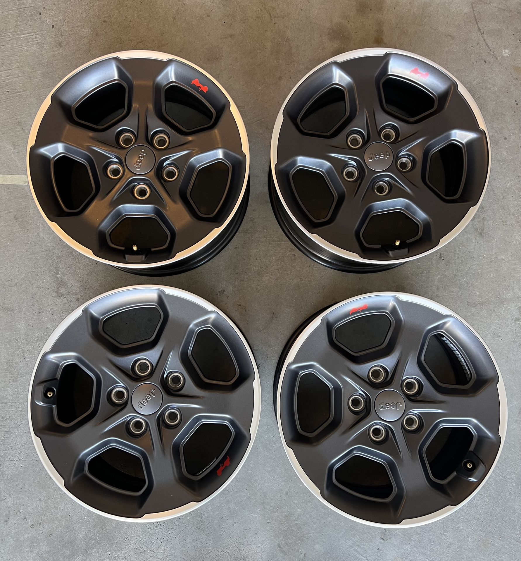 Jeep Wheels 17 x 7.5 $350 For All 4