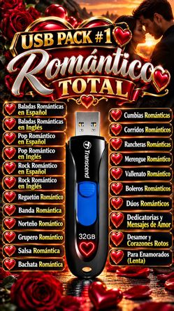 32GB Romántico Total Pack