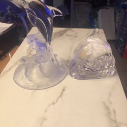 Crystal Dolphin Decor 