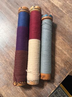 Bowen hunter antique wood spools collectable