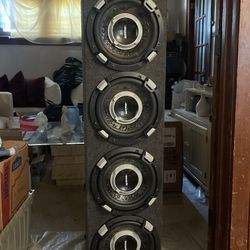 Four 12 inch subs in the box