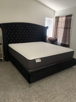$899 Brand New King Bed Frame With Mattress (Read Description Below)